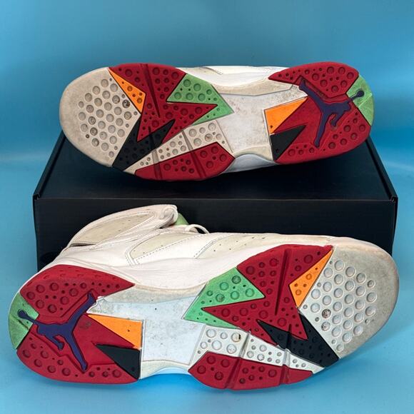 Air Jordan 7 Retro 2015 Hare m9 w10.5 - Picture 7 of 15